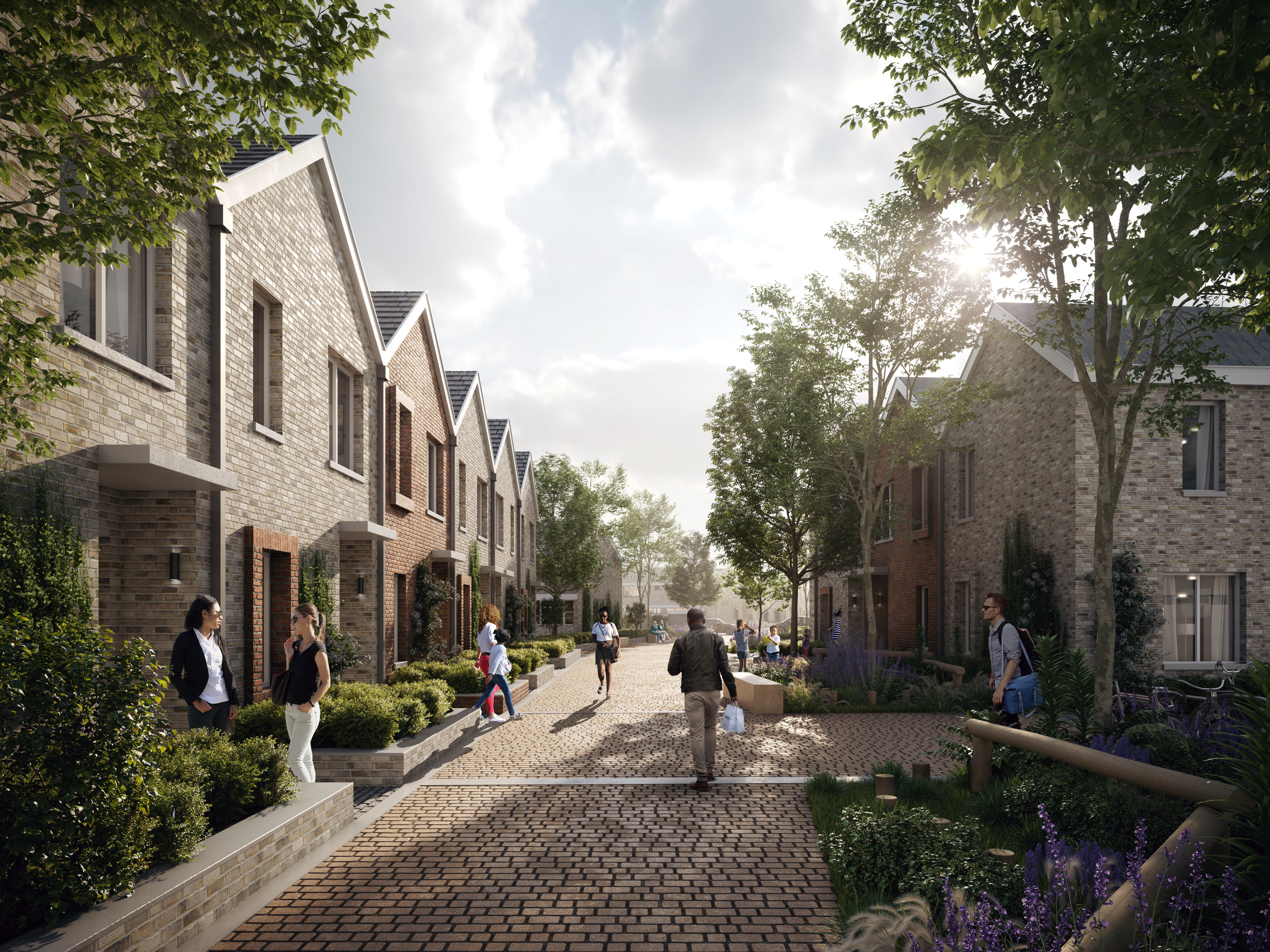 The Lane CGI drawing